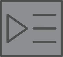 Indent Vector Icon Design