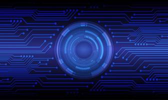 Modern HUD Technology Screen Background vector