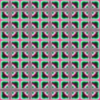 geometric seamless symmetrical red-green pattern, bright pattern on a light background, tile, texture, design photo