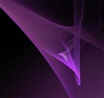 bright abstract background of glowing weaves of purple lines on a dark background, design, illustration photo