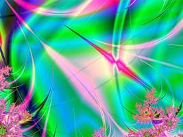 abstract bright multicolor linear pattern, color graphics, background, design photo