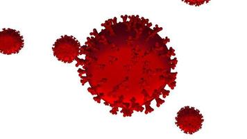 3D Illustration Corona Virus Covid-19 Pandemic photo