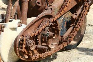 Old and rusty iron. photo