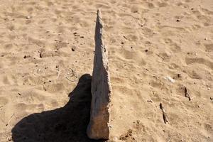 Stones on the shore of the Mediterranean Sea. photo