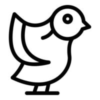 House sparrow icon outline vector. Tree bird vector