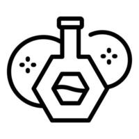 Gamer flask icon outline vector. Online challenge vector