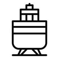Class candle icon outline vector. Workshop making vector