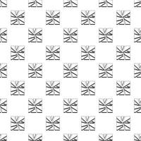 Broken glass pattern, simple style vector