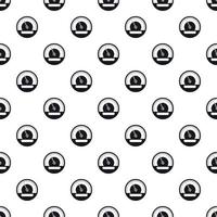 Electronic speedometer pattern, simple style vector