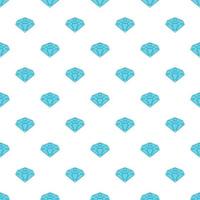 Polished diamond pattern, cartoon style vector