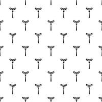 Bavarian sausage pattern, simple style vector