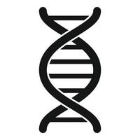 Dna research icon simple vector. Gmo food vector