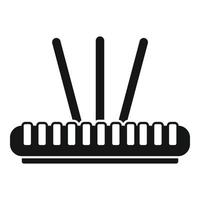 Ethernet modem icon simple vector. Wirelesss device vector