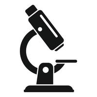 Dna microscope icon simple vector. Gmo food vector