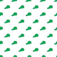 Green playground slide pattern, cartoon style vector