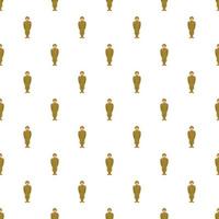 Soviet uniform pattern, cartoon style vector