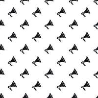 Mouthpiece pattern, simple style vector