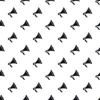 Mouthpiece pattern, simple style vector