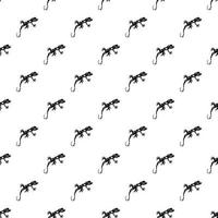 Spotted chameleon pattern, simple style vector