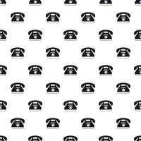 Taxi phone pattern, simple style vector