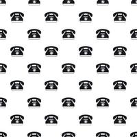 Taxi phone pattern, simple style vector