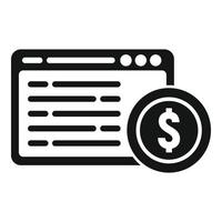 Web money icon simple vector. Send phone vector