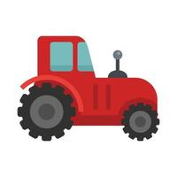 icono de tractor autónomo vector aislado plano