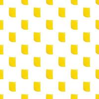 Sheet of paper pattern, cartoon style vector