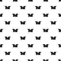 Box pattern, simple style vector