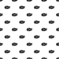 Steak pattern, simple style vector