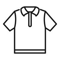 Tshirt repair icon outline vector. Tailor cloth vector