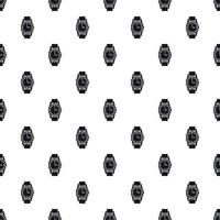 Wrist watch pattern, simple style vector