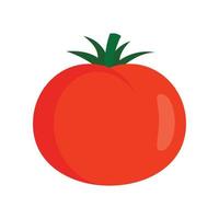 Sweet tomato icon flat isolated vector