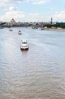 excursion boats in Moskva River, Moscow city photo