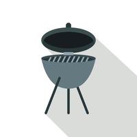 Barbecue icon , flat style vector