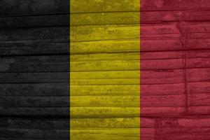 Belgian flag texture as background photo