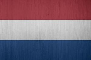 netherlands flag texture as background photo