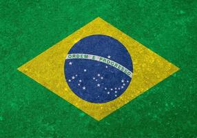 Brazilian flag texture as background photo