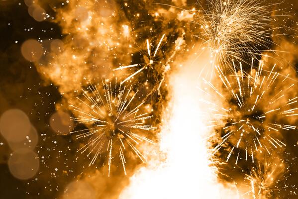 Gold Fireworks Stock Photos, Images and Backgrounds for Free Download