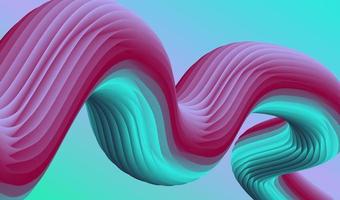 Abstract fluid wave. Modern poster with gradient 3d flow shape. Innovation background design for landing page. photo