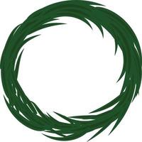 Christmas tree Wreath vector