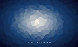 Gradient crystal background with blue color domination. Can be used for banner, poster, brochure, web page, cover, and other. Eps10 Vector design
