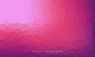 Gradient crystal background with red color domination. Can be used for banner, poster, brochure, web page, cover, and other. Eps10 Vector design