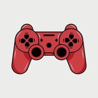 Video game controller, vector illustration.