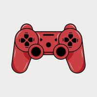 Video game controller, vector illustration.