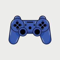 Video game controller, vector illustration.