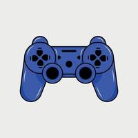 Video game controller, vector illustration.