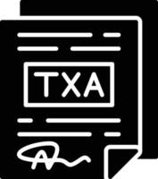 Taxes Creative Icon Design vector