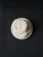 Multiple crackers made from tapioca flour dough