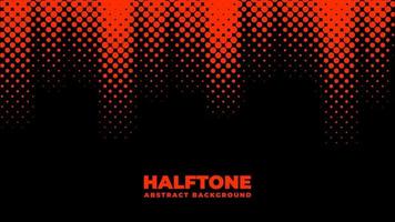 Halftone background vector, abstract backdrop design with two tone pattern and copy space for edit your content vector